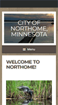 Mobile Screenshot of ci.northome.mn.us